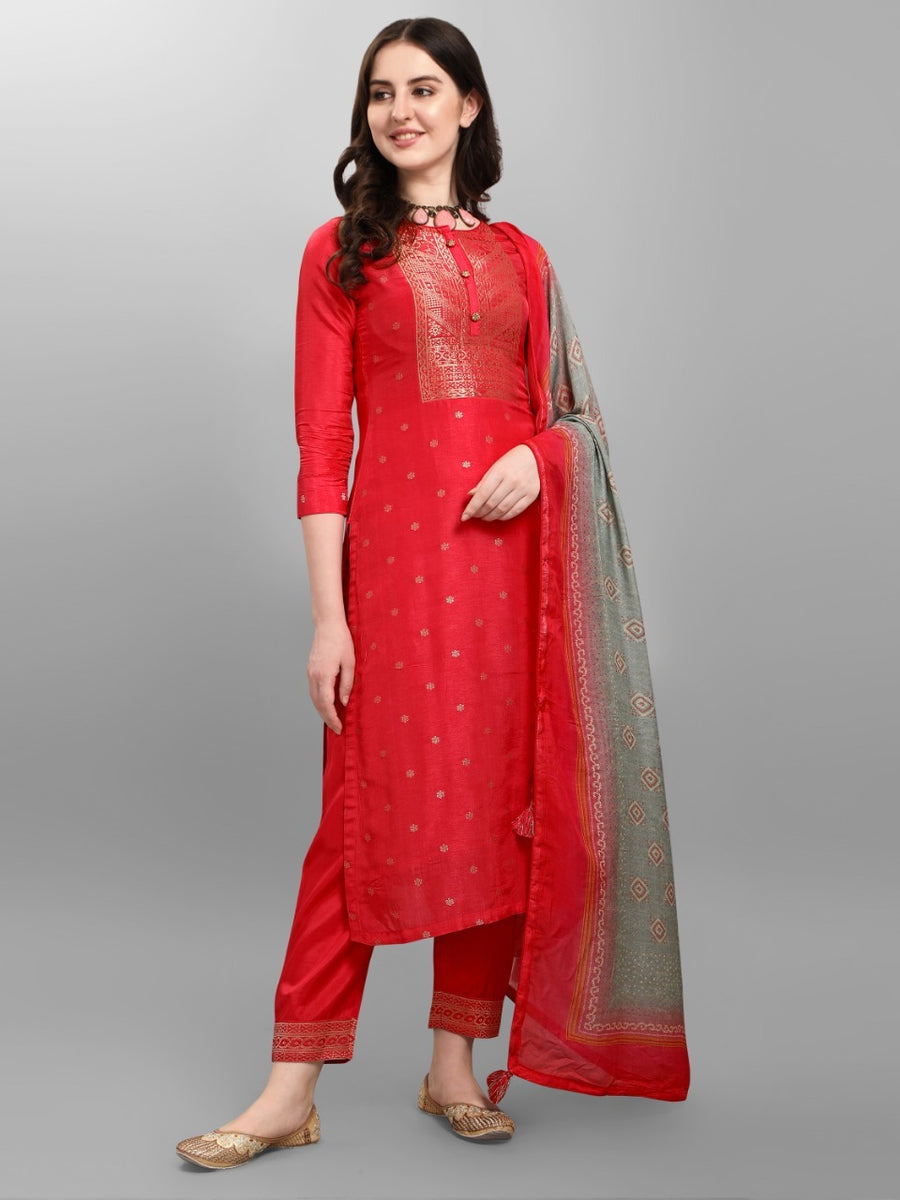 Designer Peplum Dress With Sharara - Chitra Fashions– Chitra Apparels