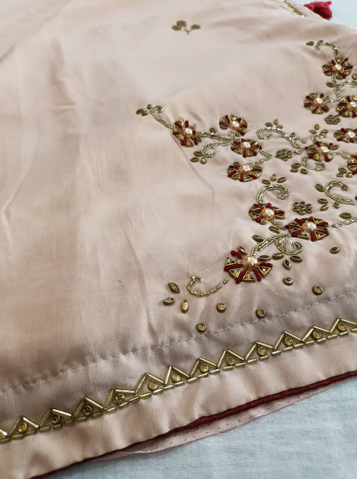 344005 Exclusive Fancy Saree - Ivory