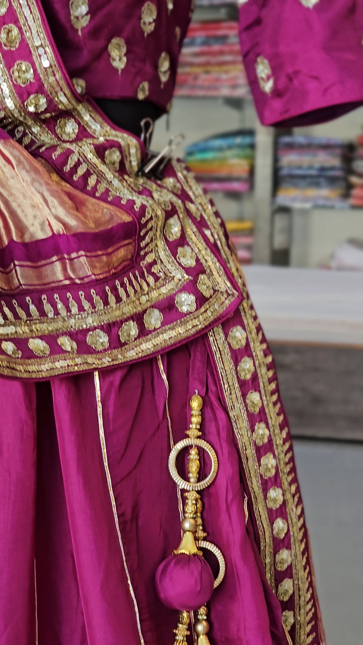 9326 Chitra Special Upada Silk Royal Lehanga with beautiful Royal Ghatchola Gajji Silk Dupatta