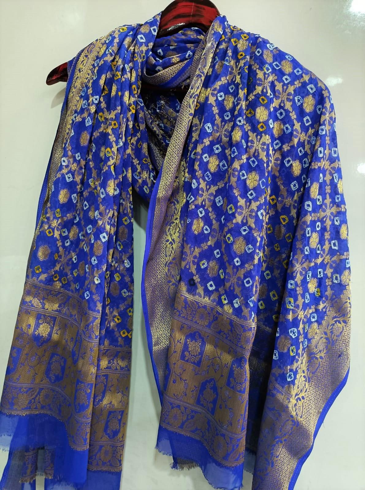 Women’s Shiffon Bandhej Dupatta