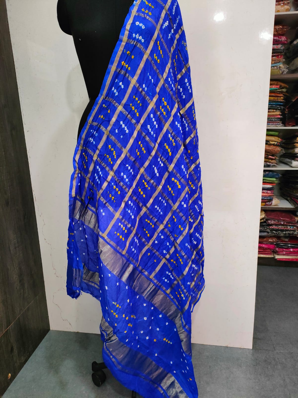 Women’s Art Silk Bhandhej Dupatta
