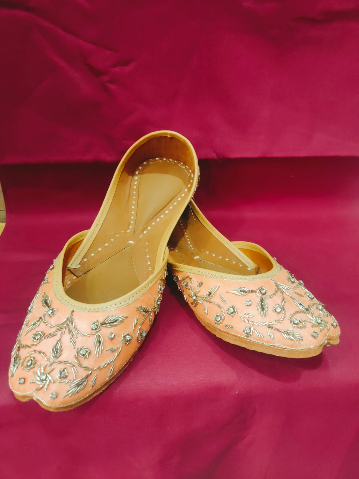 5131 Indian Ethnic Handcrafted Jutti | Premium Ladies Footwear
