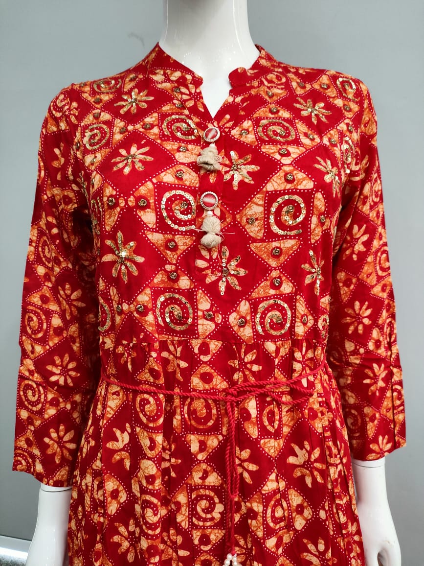 109003 Premium Designer Kurti