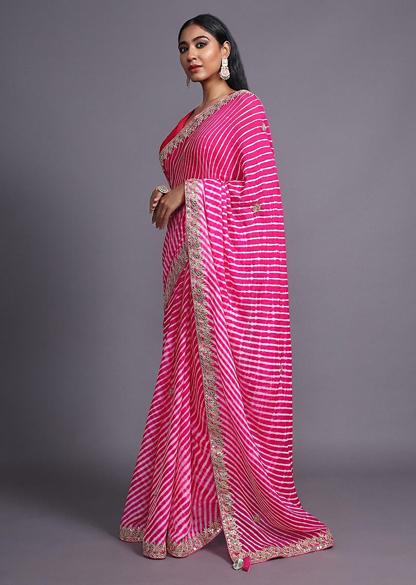 Lehriya Saree