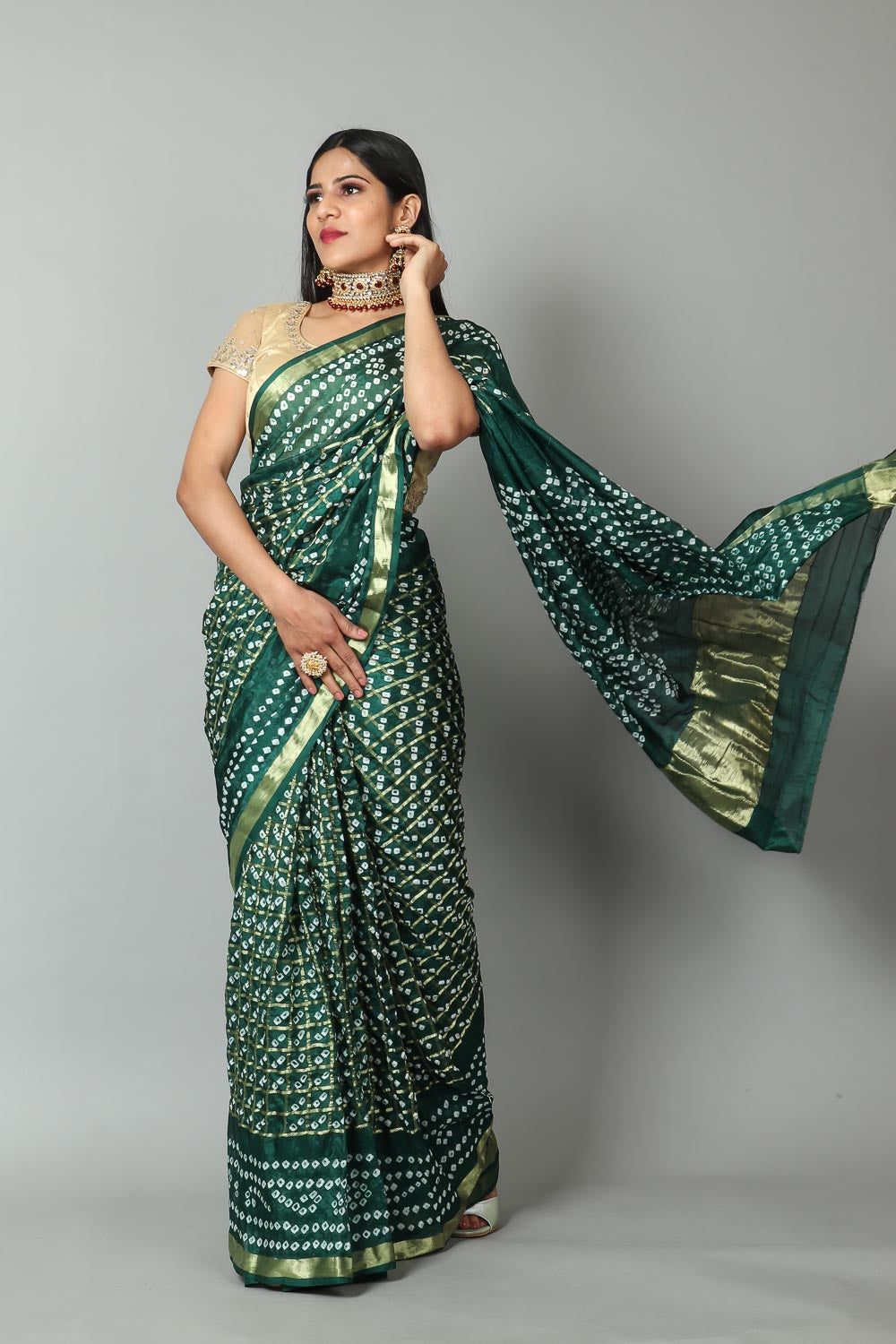 Bandhani Saree