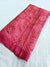 162004 Modal Silk Pure Ajrakh Bandhani Saree Kalamkari Zari Pallu and Ajrakh Printed Blouse - Gajrai pink