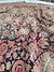 162001 Modal Silk Pure Ajrakh Print Saree with Zari Pallu - Dark Wine