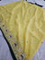 511007 Tissue Silk Party Wear Zari and Gota Embroidery Saree