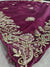 511002 Semi Tissue Silk Saree with Heavy Zari and Zircon Handwork