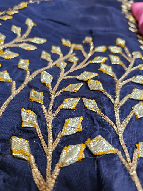 512002 Rajasthani Gota Patti Embroidery Lehenga
