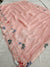 517005 Hand Painted Fancy Saree with Embroidery - Pink