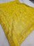 517002 Threat Embroidery Fancy Cotton Silk Saree - Yellow