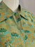 166004 Floral Printed A Line Middy With Collar
