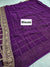 521001 Premium Bandhani Ghatchola Saree - Purple