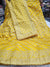 524003 Banarasi Zari Weaving Bandhani Art Silk Lehenga - Yellow