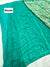 526004 Heavy Georgette Digital Flower Printed Saree - Green