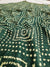529001 Batik Print Cotton Silk Saree - Green