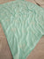 530002 Georgette Fabric Fancy Embroidery Saree - Sea Green
