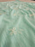 530002 Georgette Fabric Fancy Embroidery Saree - Sea Green
