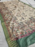 531007 "Morepankh" Handblocked Kalamkari Printed Silk Saree
