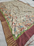 531001 "Morepankh" Handblocked Kalamkari Printed Silk Saree