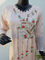 539015 Party Wear Fansy Straight Kurti with Antique Cutdana Hand Work