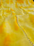 534003 Art Silk Shibori Print Lehenga With Gota Work - Yellow