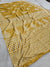 542003 Semi Dola Silk Batik Print Saree - Yellow