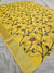 550002 Banarasi Soft Silk Saree With Resham Weaving - Yellow