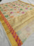 550001 Banarasi Minakari on Pure Tissue Kota Doria Saree