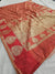 550008 Banarasi Pure Calcutta Cotton Saree With Zari Weaving