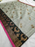 550009 Banarasi Soft Silk Saree With Zari Weaving