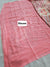 553002 Heavy Weightless Georgette Digital Printed Saree - Pink