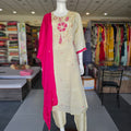 1988 Premium Tissue Silk Kurti with Dupatta