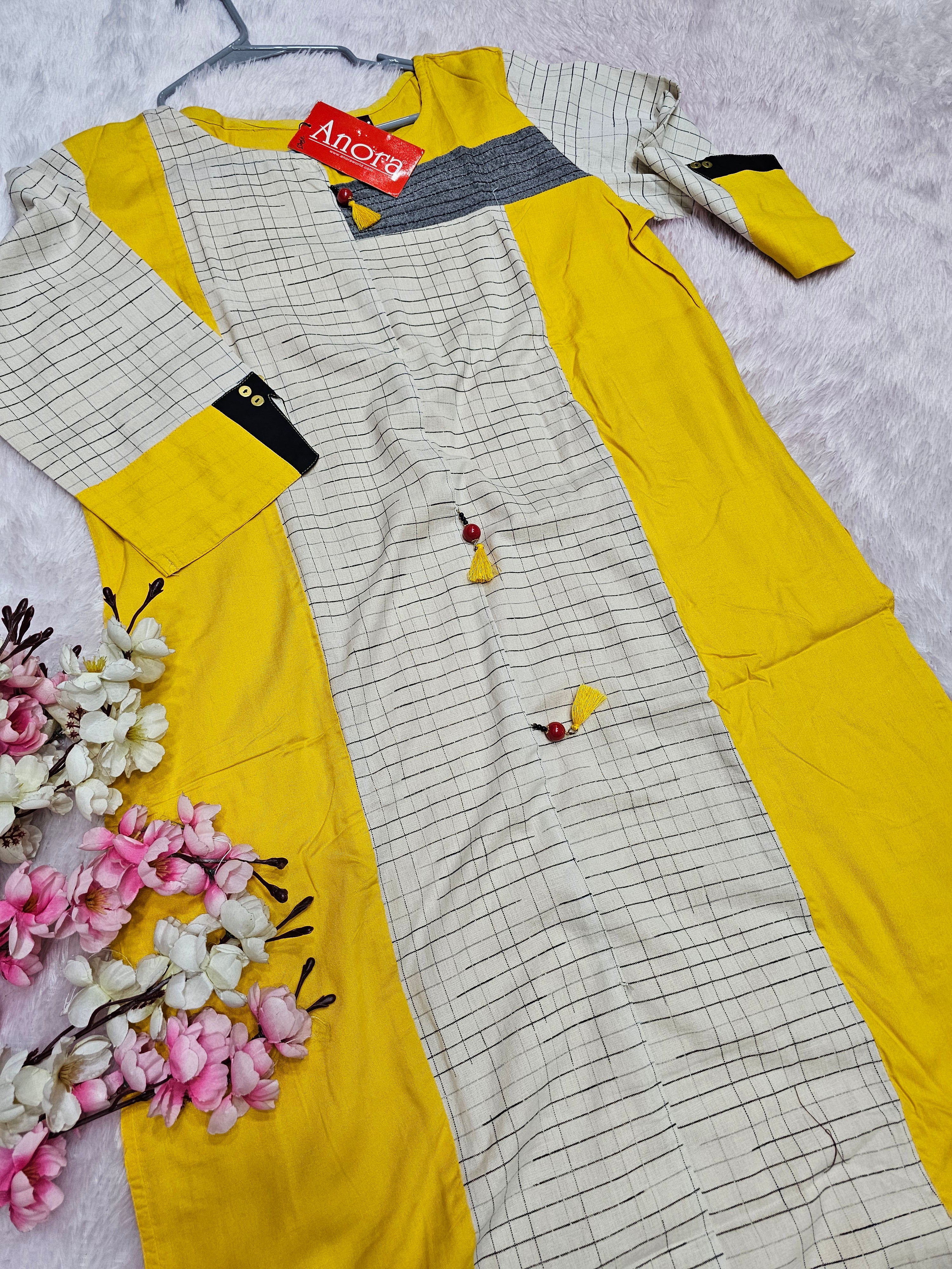 858001 Soft Cotton Printed Straight Kurti