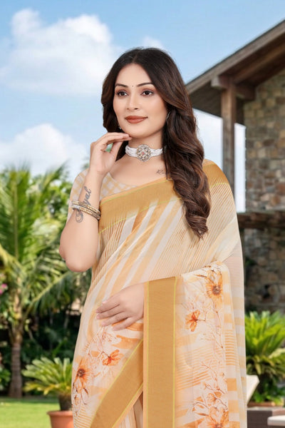 2171 Chitra Special Digital Print Georgette Saree