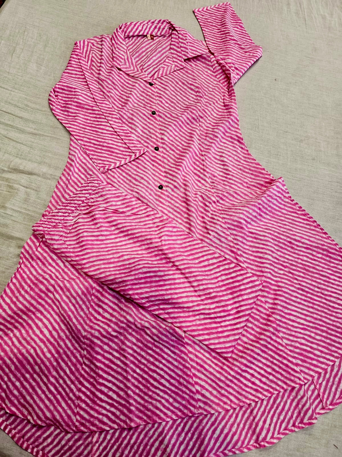 614006 शुद्ध मलमल कॉटन हाथ से पेंट किया हुआ कॉर्ड सेट 