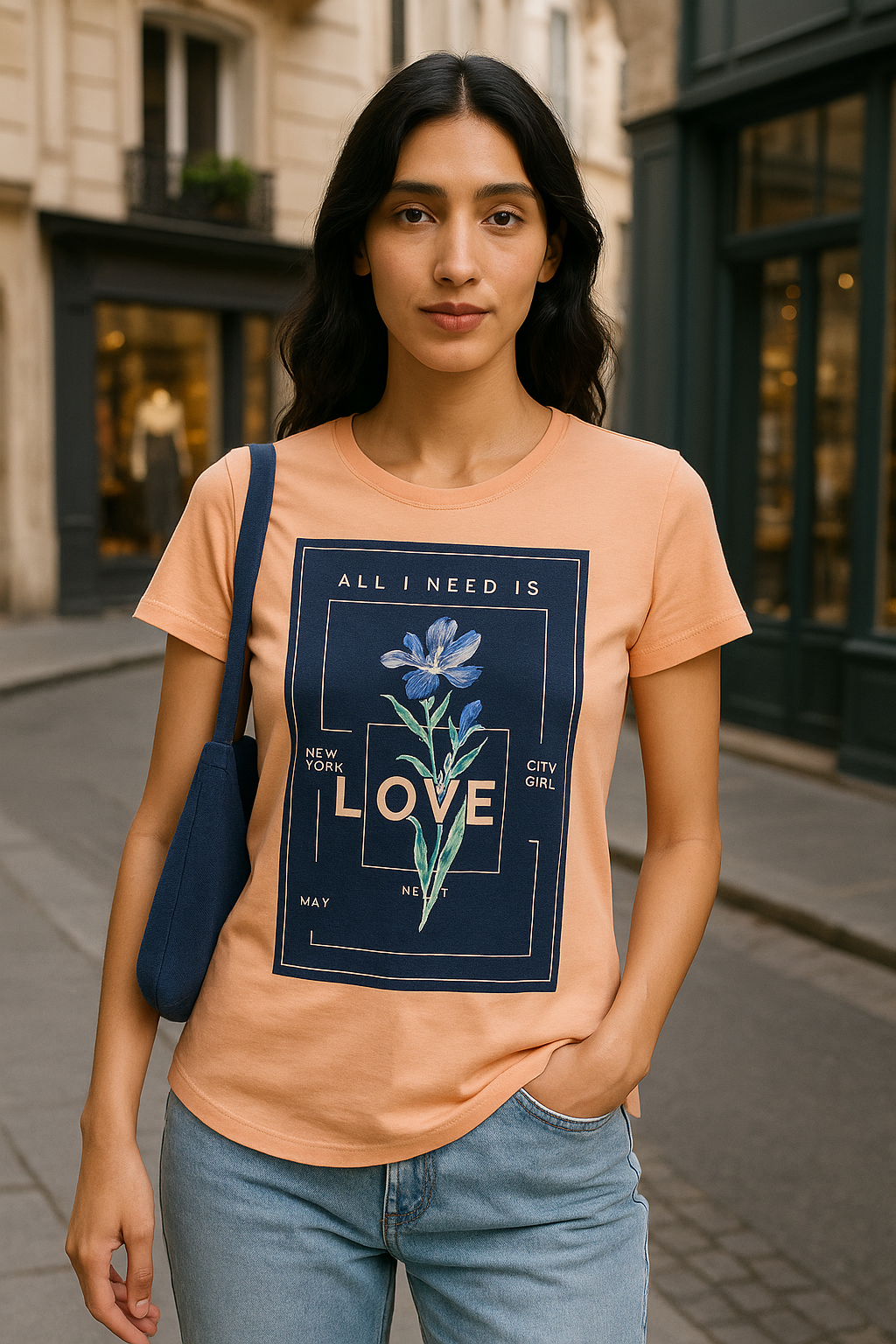 Women T-Shirt : All I need is Love
