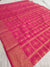 548002 Banarasi Cotton Saree With Zari Weaving - Rani (447006)