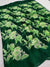 535008 Semi Chiffon Flower Printed Saree - Green 453005