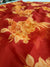 507001 Semi Chiffon Flower Printed Saree - Red 456005