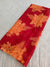 507001 Semi Chiffon Flower Printed Saree - Red 456005