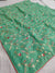 477003 Designer Tissue Saree With Haavy Gota Patti Work On Full Saree - Green