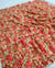 482003 Semi Chiffon Flower Printed Saree - Red
