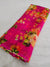 486002 Semi Chiffon Flower Printed Saree - Rani