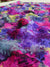 505007 Semi Chiffon Flower Printed Saree - Purple 486005