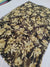 507002 Semi Chiffon Flower Printed Saree - Brown 488004