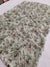 498004 Semi Chiffon Flower Printed Saree - Dusty Green