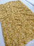 498005 Semi Chiffon Flower Printed Saree - Yellow