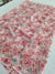 498004 Semi Chiffon Flower Printed Saree - Dusty Pink